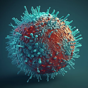 病毒细胞科学模型