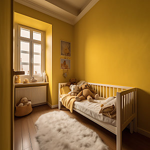 儿童房可爱室内设计效果图