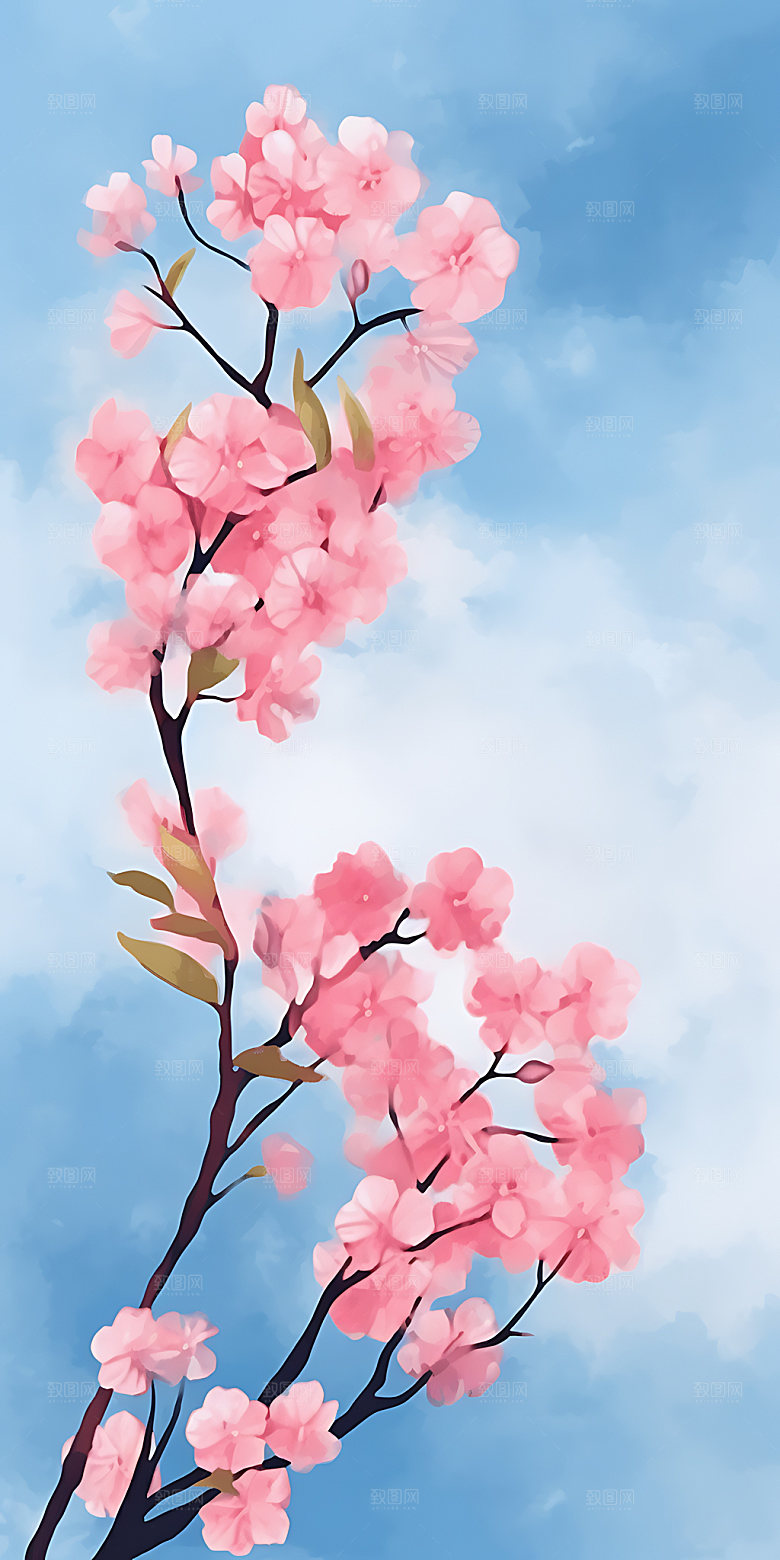 春分卡通春日插画