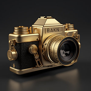 复古相机胶片相机摄影器材模型