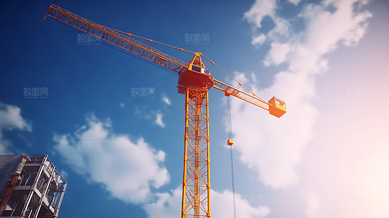 建筑工地建设城市建造摄影图
