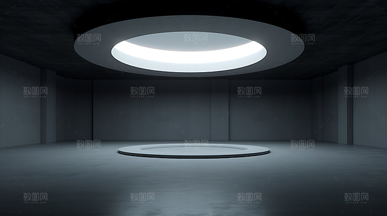 建筑线条简约模型