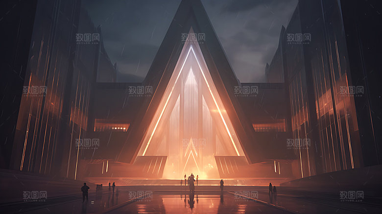 建筑立体空间立体模型