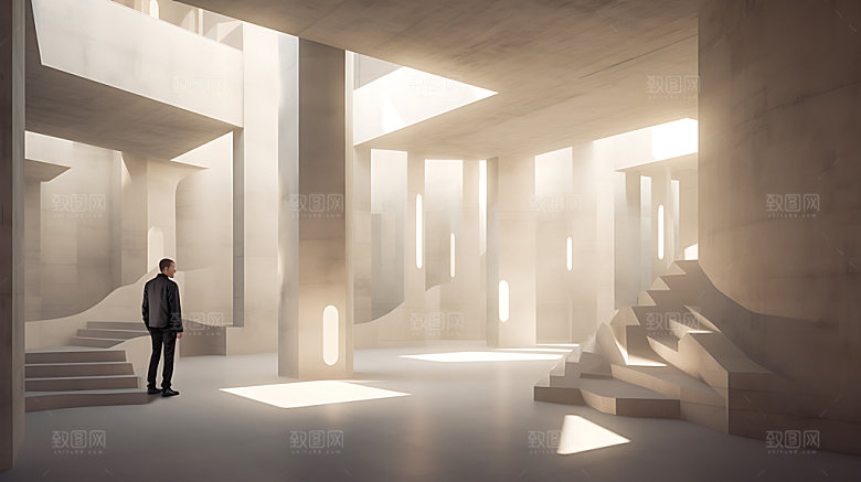 建筑立体立体空间模型