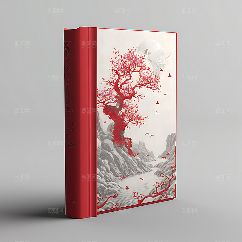 书籍封面杂志画册样机模型