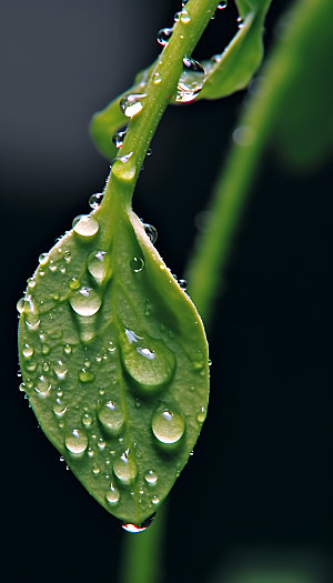 谷雨二十四节气唯美摄影图