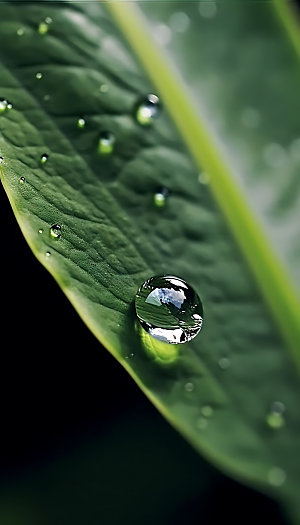 谷雨自然耕种摄影图