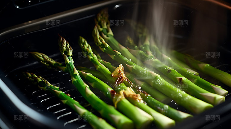 烤韭菜高清夏季摄影图
