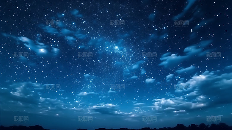 星空唯美高清摄影图
