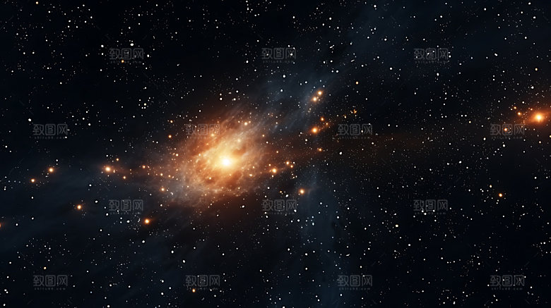 星空云层高清摄影图