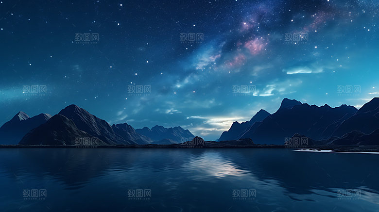 星空自然高清摄影图