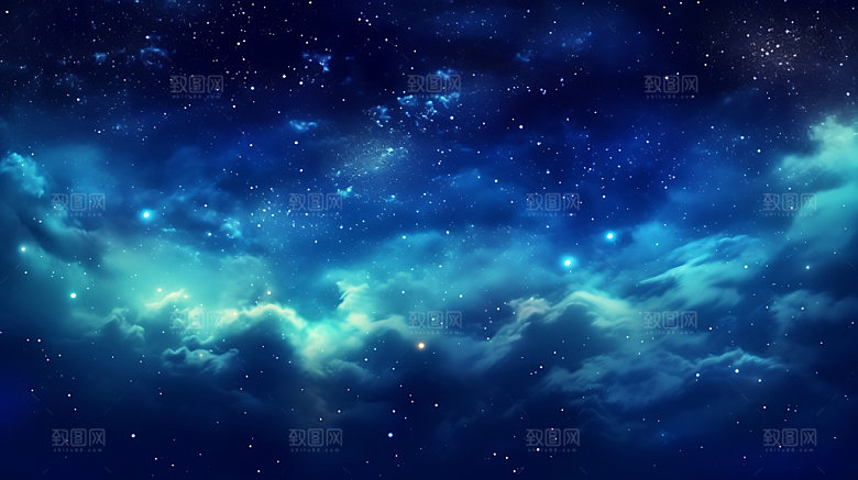 星空唯美自然摄影图