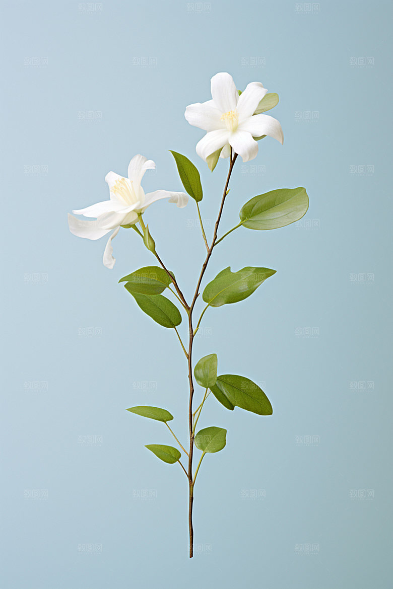秋季花卉自然鲜花模型
