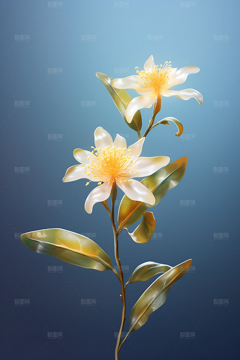 秋季花卉秋天秋日模型