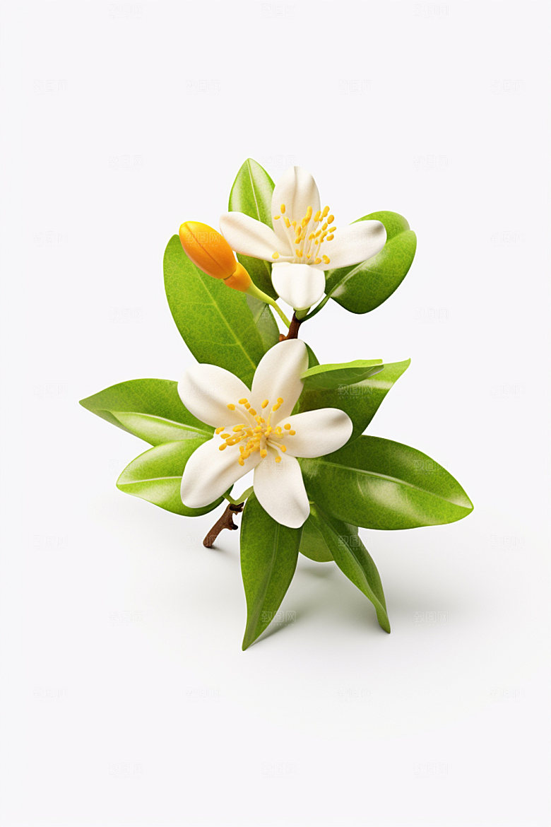 秋季花卉3D秋天模型