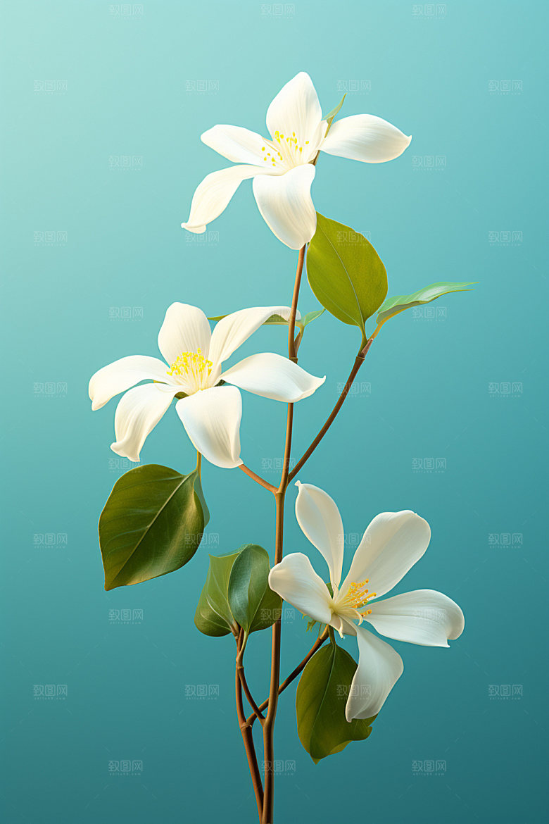 秋季花卉3D秋日模型