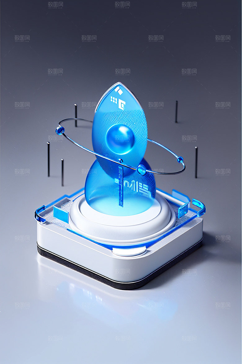 投资3D理财水晶图标
