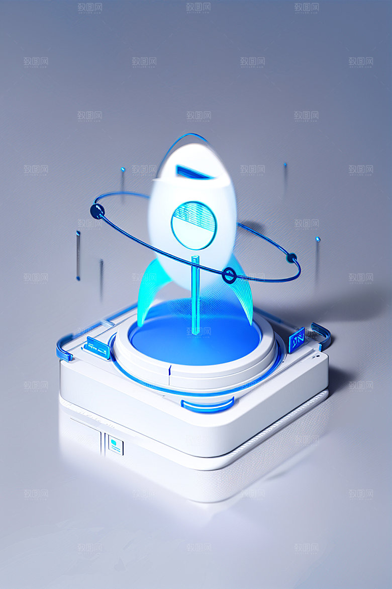 投资金融3D水晶图标