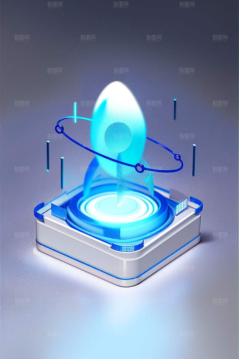 投资3D金融水晶图标