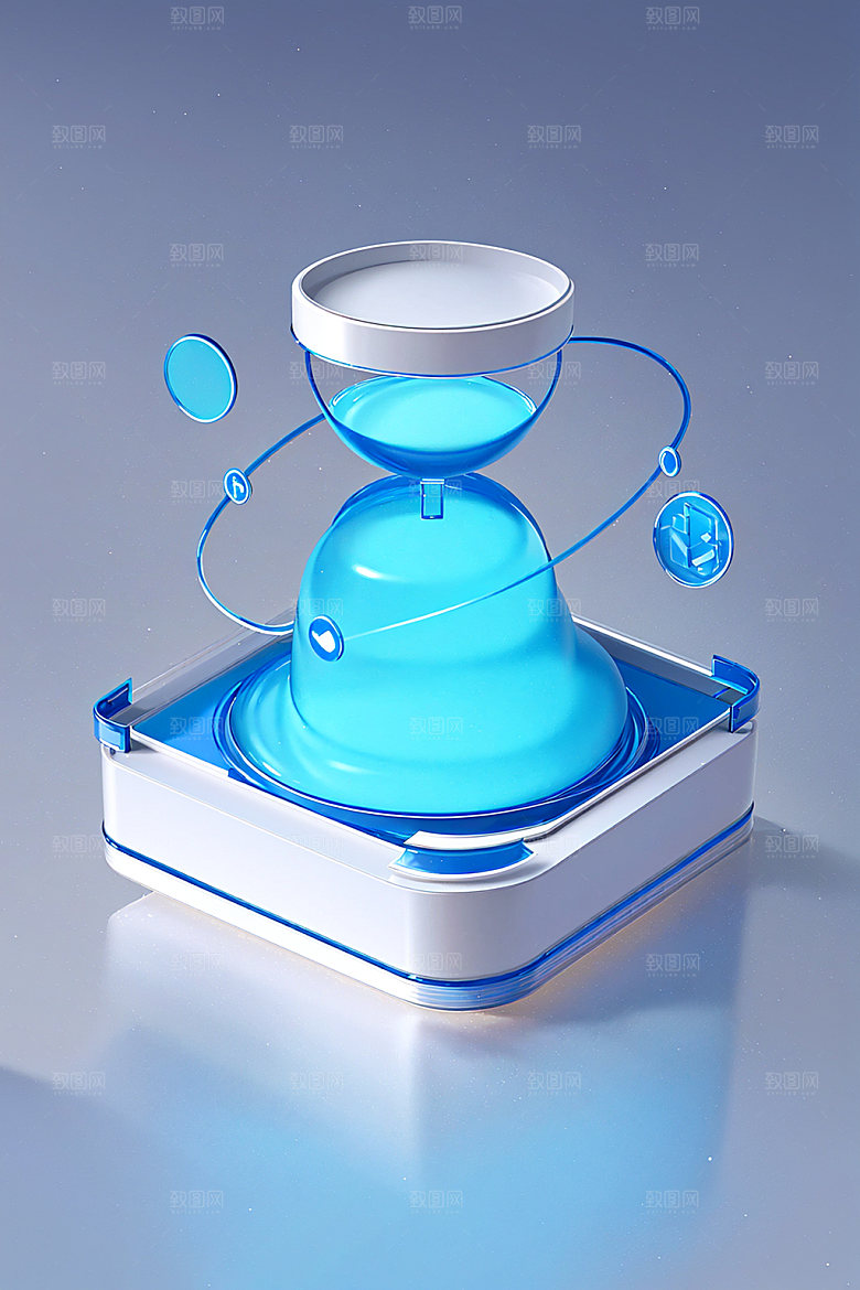 投资工作金融水晶图标