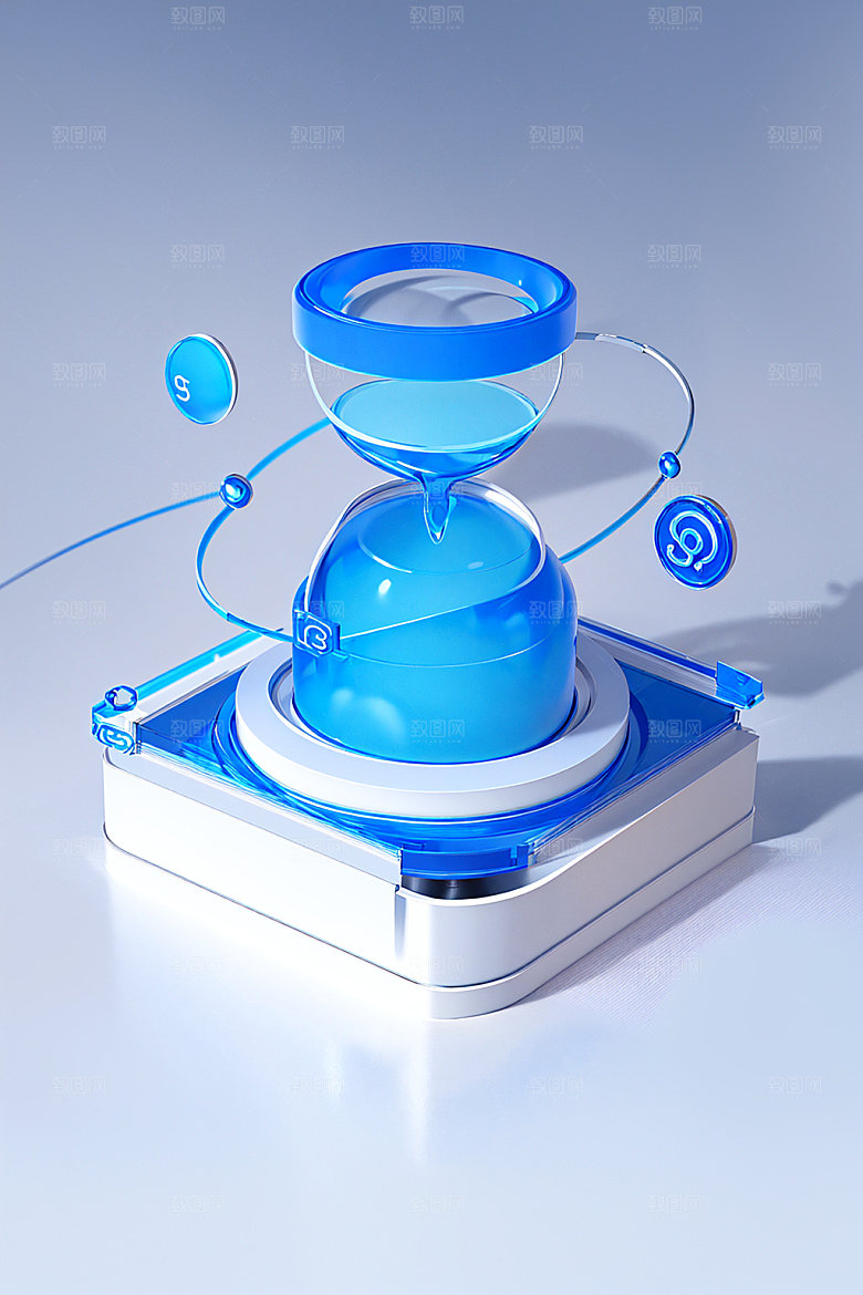 投资3D理财水晶图标