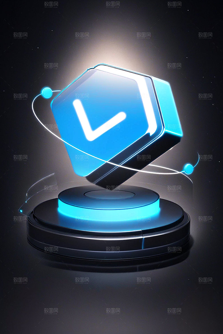 投资3D理财水晶图标