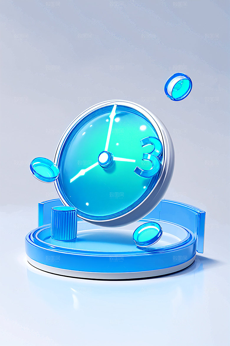投资3D金融水晶图标