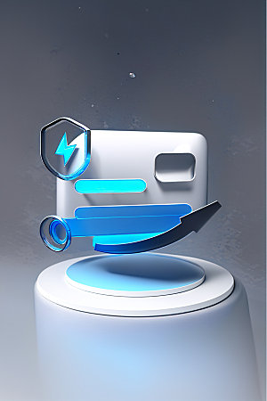 投资金融3D水晶图标