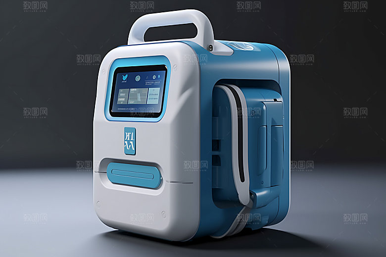 AED除颤仪抢救模型效果图
