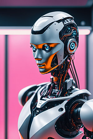 AI机器人人工智能智慧模型