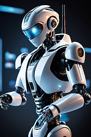 AI机器人立体智慧模型