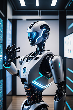AI机器人质感智慧模型