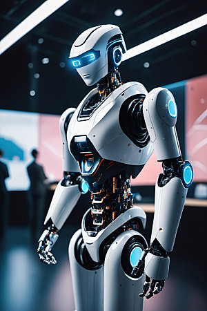 AI机器人智慧人工智能模型