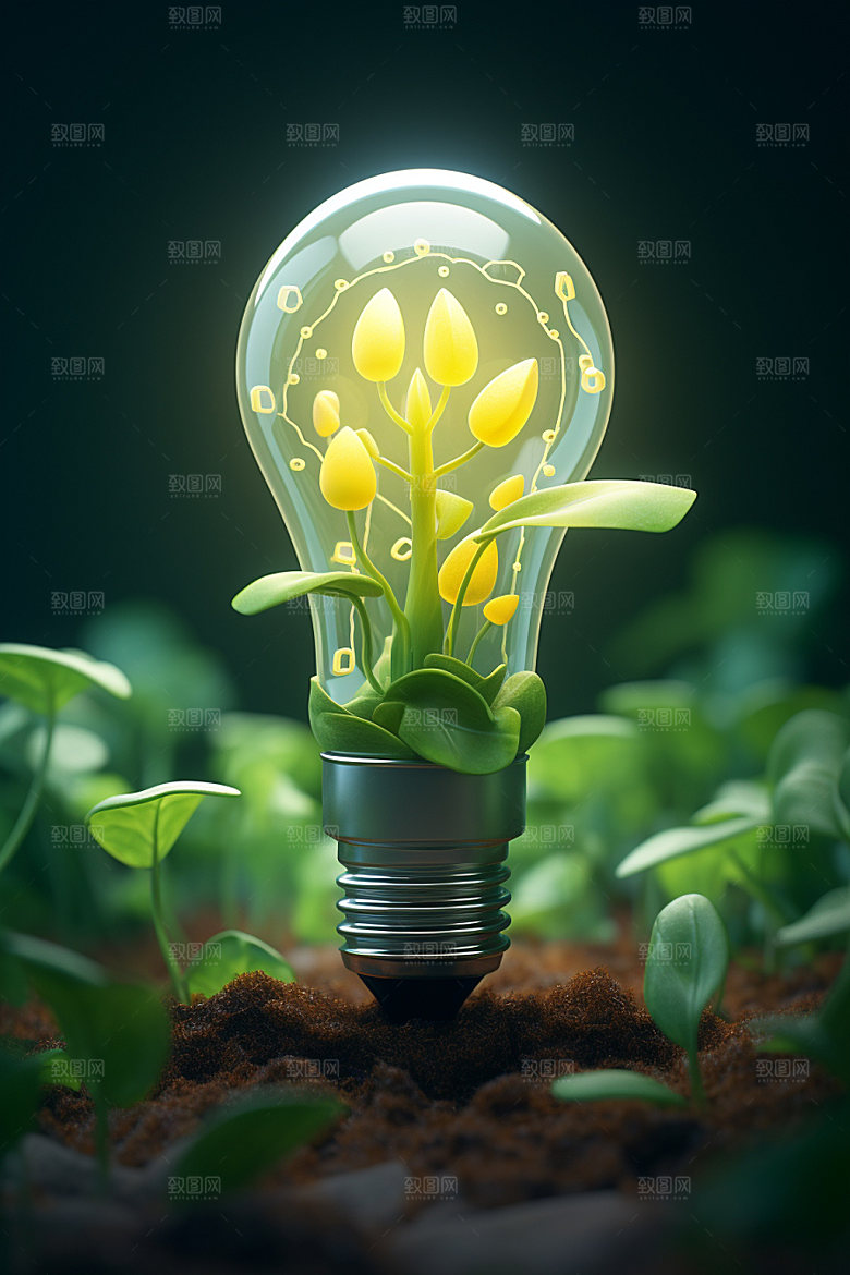 环保3D绿色素材