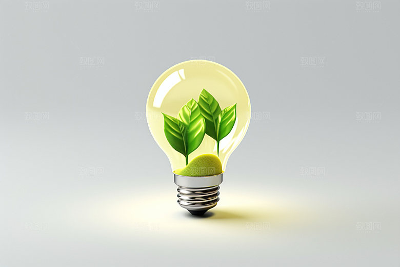 环保可持续清新素材