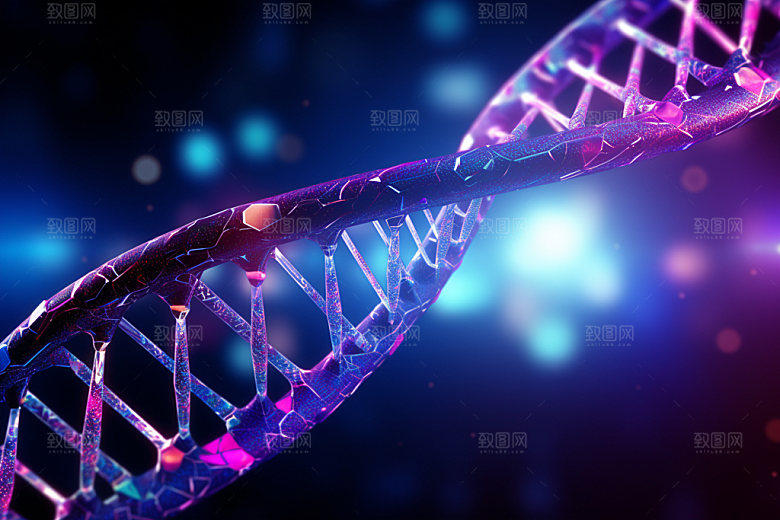 DNA结构科学研究模型