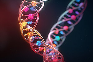 DNA结构基因显微模型