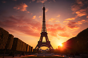 埃菲尔铁塔法国高清摄影图