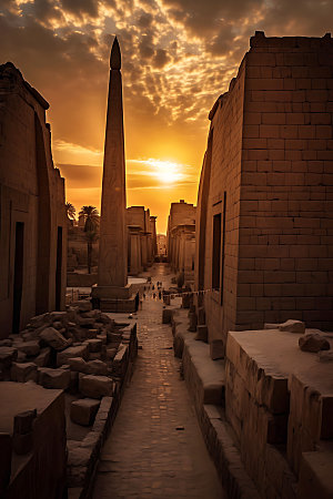 埃及旅游沙漠境外旅游摄影图