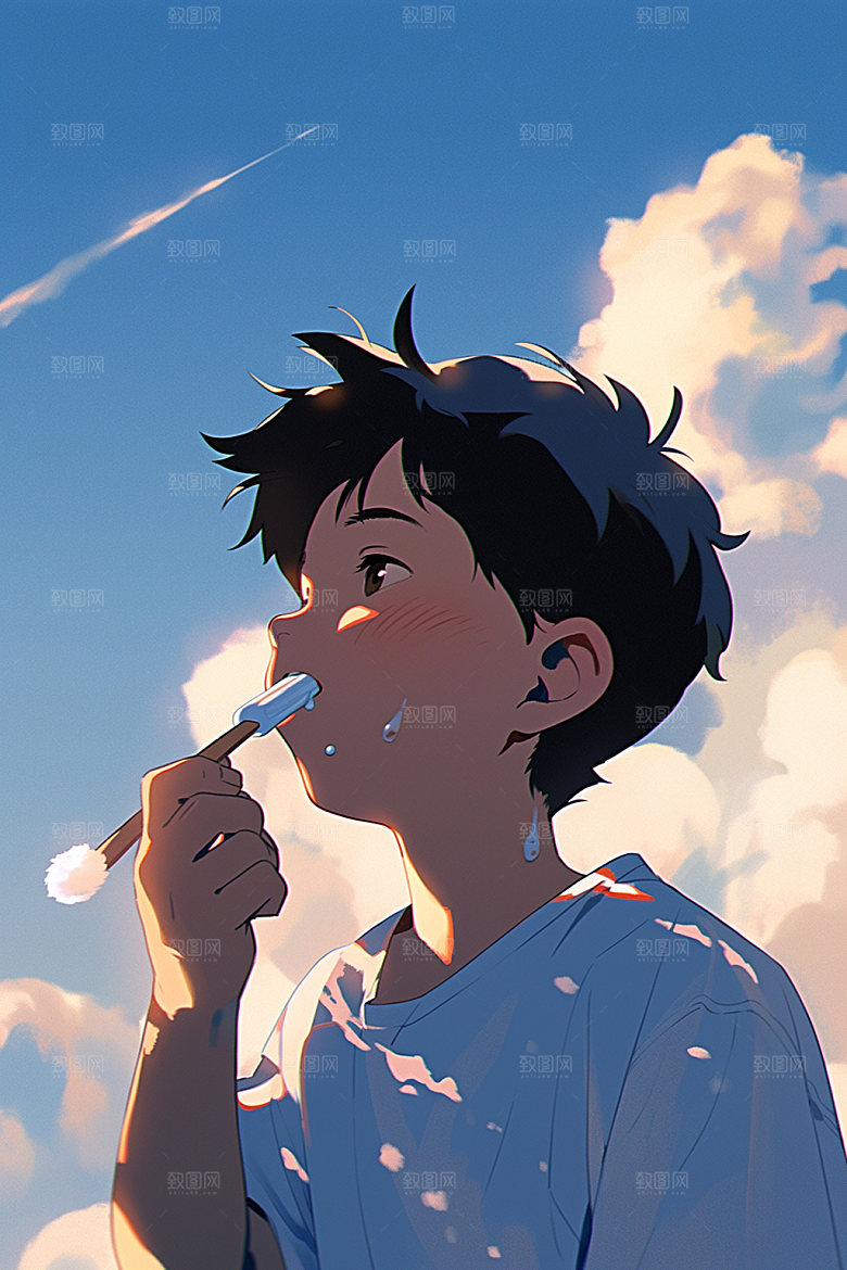 爱牙日牙齿医护插画