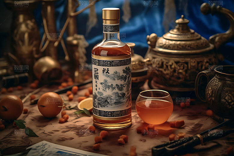 白酒高清酒类包装效果图