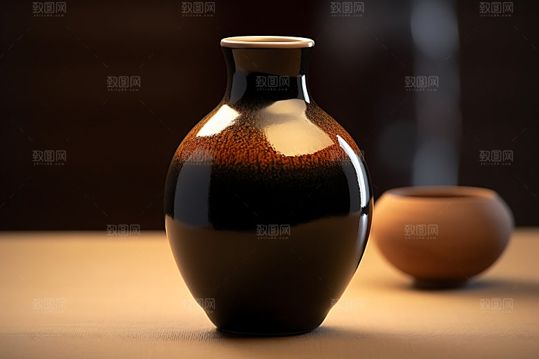 白酒酒类包装酒瓶效果图
