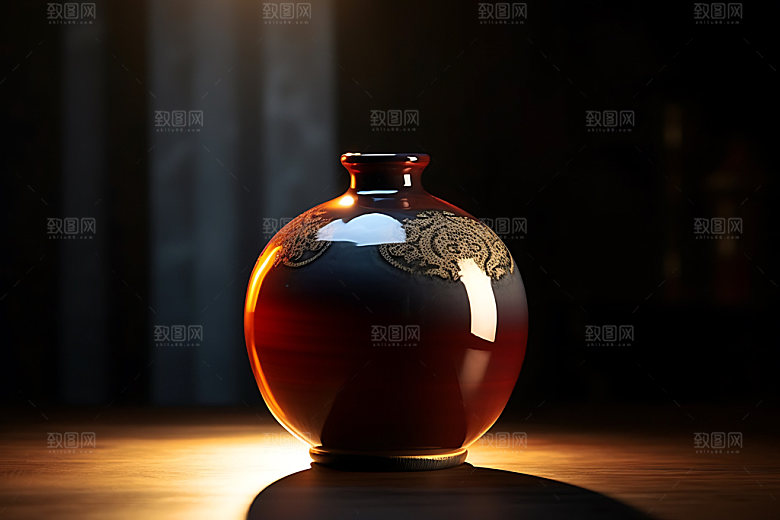 白酒黄酒高清效果图