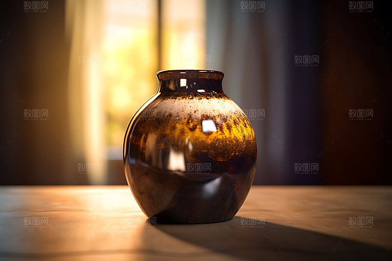 白酒3D黄酒效果图