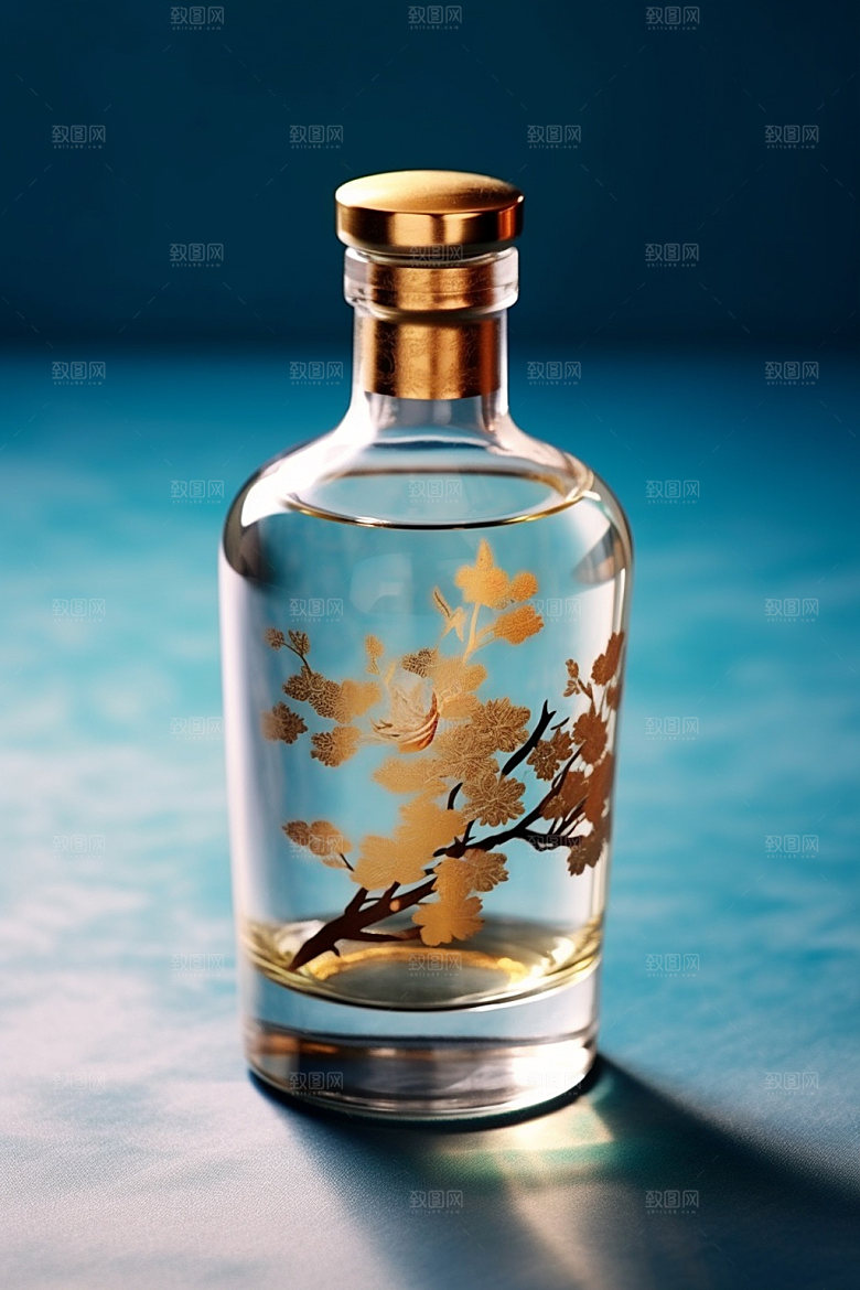 白酒酒瓶中式酒类模型