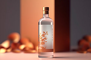 白酒酒瓶立体3D模型