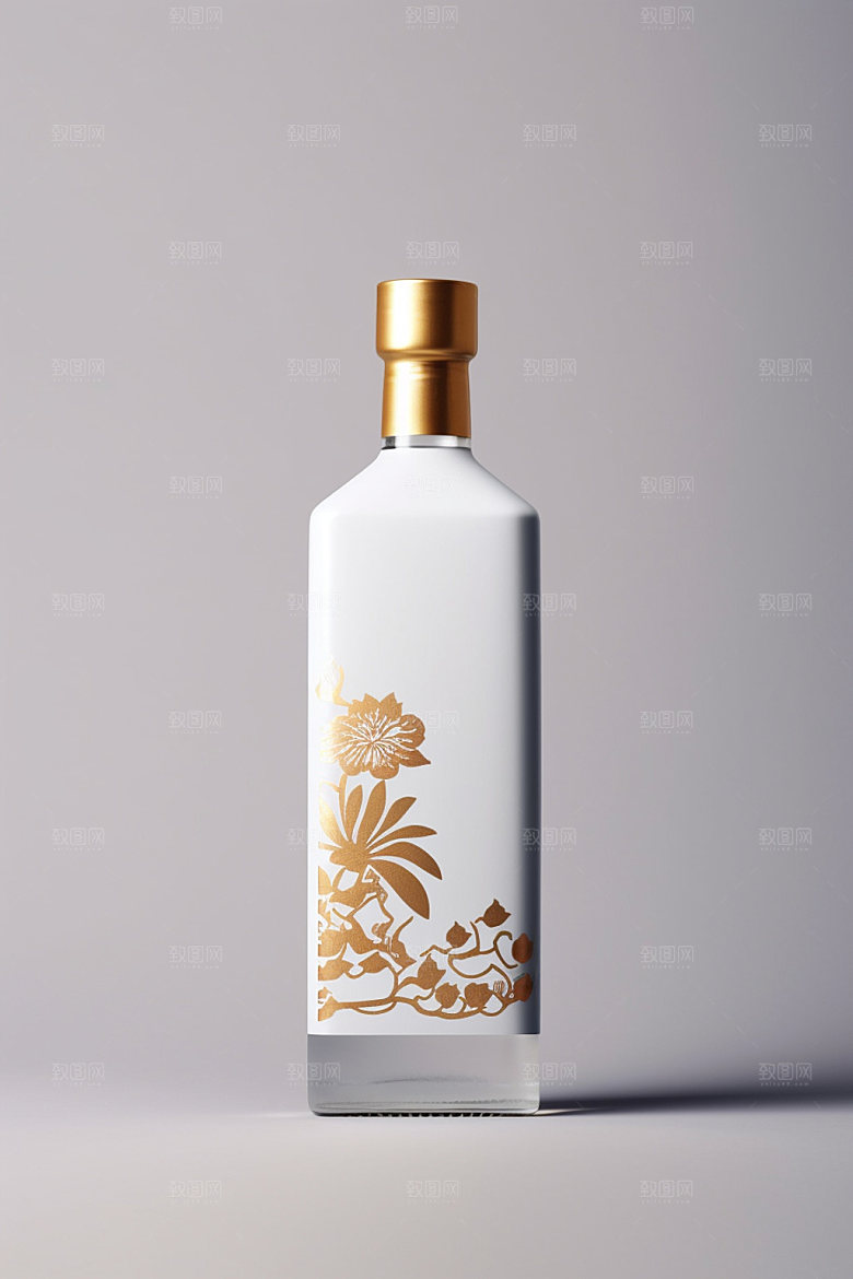 白酒酒瓶中国风酒类模型
