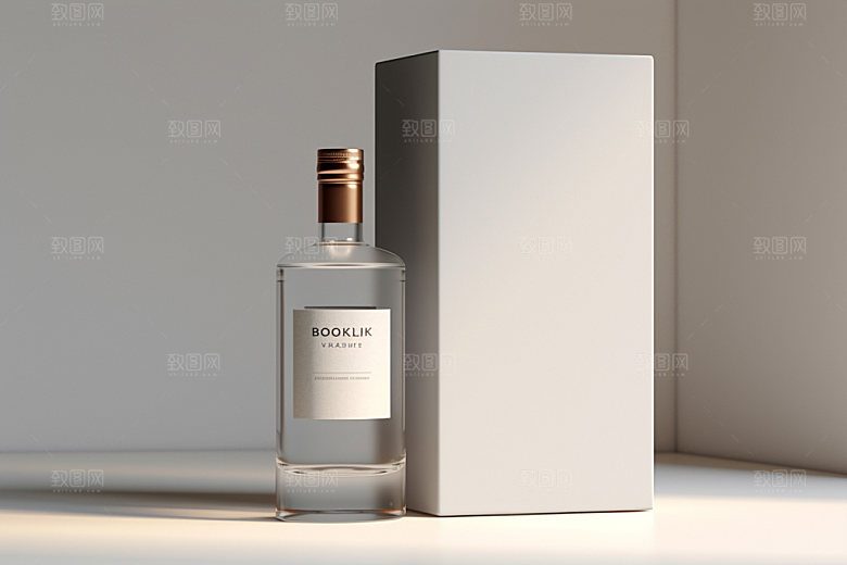 白酒酒瓶酒类样机