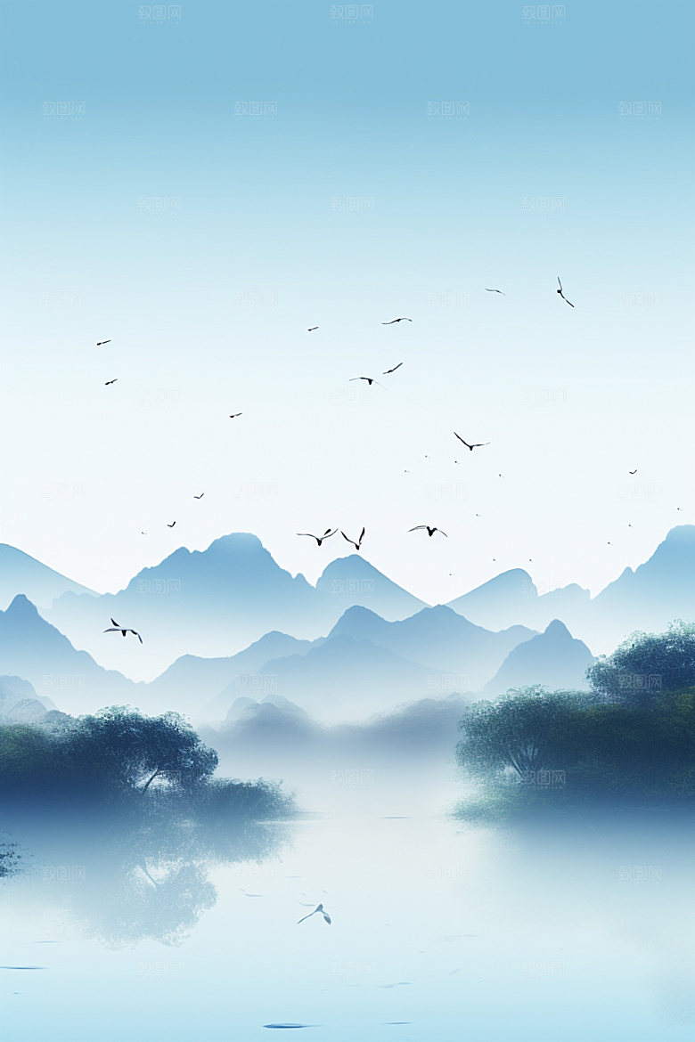 白露景物节气摄影图