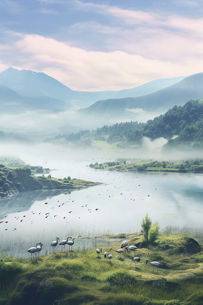 白露秋季秋景摄影图